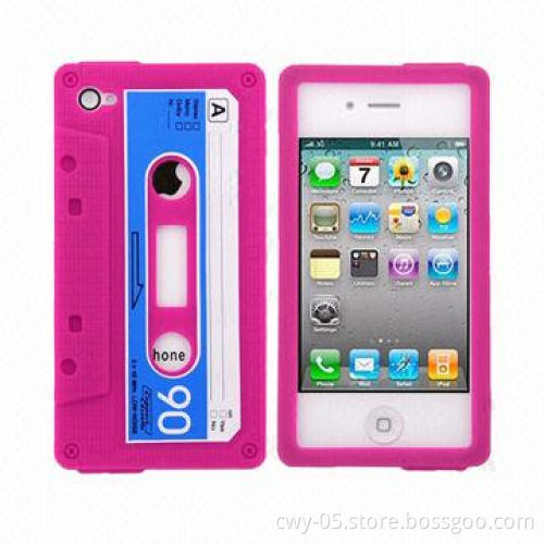 silicone tape style case for iPhone 4/4S